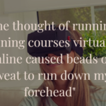 Virtual training is a challenge for new trainers